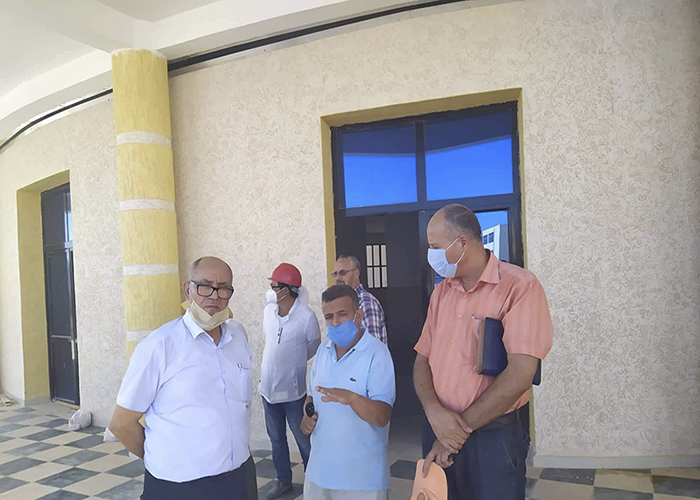 You are currently viewing زيارة تفقدية للقطب الجامعي الجديد ببولحاف الدير
