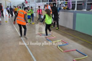 Read more about the article الجامعة تستضيف ورشات ألعاب القوى للاطفال