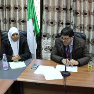 ندوة صحفية بخصوص التحضيرات لتنظيم مسابقة الإلتحاق بالتكوين في الدكتوراه بعنوان السنة الجامعية 2023/2022