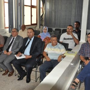 اجتماع تنسيقي عن بعد الخاص بالدخول الجامعي 2023/2024