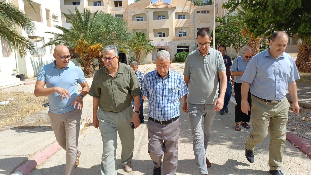 You are currently viewing الزيارات الميدانية التفقدية للإقامات الجامعية في إطار التحضيرات للدخول الجامعي 2026/2025