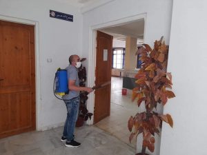 Read more about the article حملة تعقيم المكتبة الجامعية المركزية ومكتبة كلية العلوم والتكنلوجيا