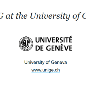 offre de bourses université de Genéve