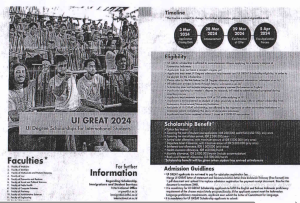 Read more about the article Deux programmes de bourses « UI Great » et « UI Shine