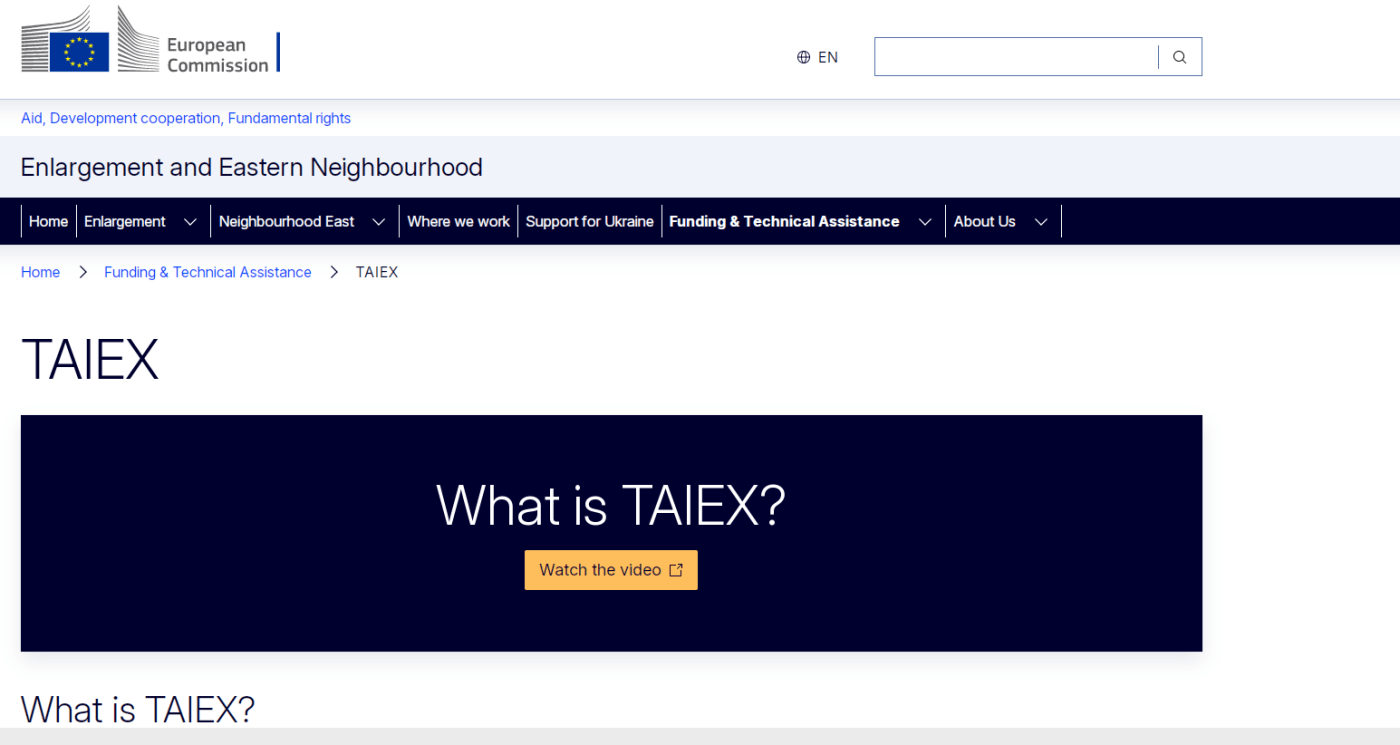 You are currently viewing TAIEX -Coopération Algérie-Union Européenne